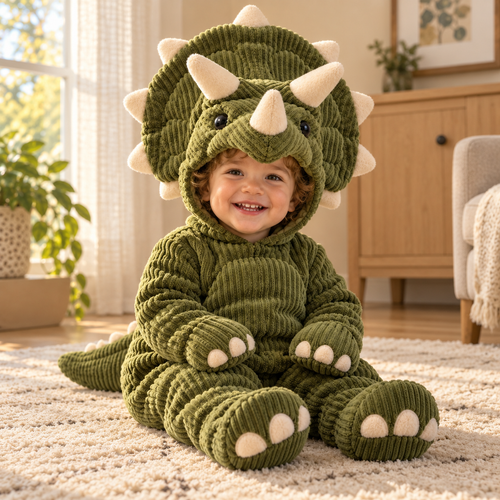 DinoPufi™ Çocuk Dinozor Kostümü